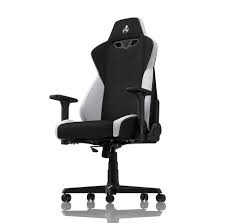 You're a gamer first, you shouldn't have to spend the cost of an ultrawide monitor to get an ergonomic gaming chair. Nitro Concepts S300 Gaming Chair Radiant White Gaming Stuhl Schwarz Weiss Stoff Bis Zu 135 Kg
