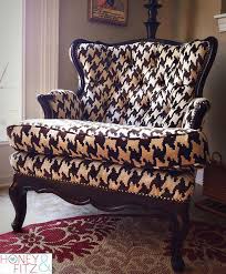 Black And White Houndstooth Chair Houndstooth Chair White Chair Chair Furniture