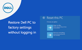 How to restore your windows 7 computer to factory settings? How To Restore Dell Pc To Factory Settings Without Logging In