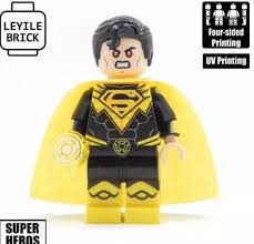 No sooner had this happened, then hal jordan absorbed it himself, and spread its power over a. Lyl Brick Custom Superman Yellow Lantern Lego Minifigure Lego Minifigures Toys Hobbies