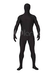 morph suit halloween black spandex zentai suit full bodysuit costume