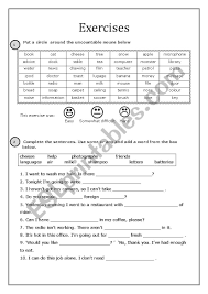 Countable/uncountable nouns worksheets section provides a number of free printable classroom handouts that you can use in your english classroom. Exercises Countable Uncountable Nouns Esl Worksheet By Iamanne