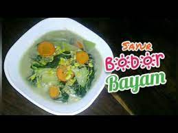 Resep Cara Membuat Sayur Bobor Bayam Youtube Resep Masakan Resep Bayam