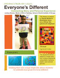 Elementary Children S Book Art Lesson Elmer The Elephant By Lindsay Abramo Issuu