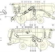 Drive elements combine CLAAS Lexion 600 - agrodoctor.eu ...