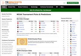 Check spelling or type a new query. Announcing Tr Brackets Our New Ncaa Tournament Predictions Site Notes From The Sports Nerds
