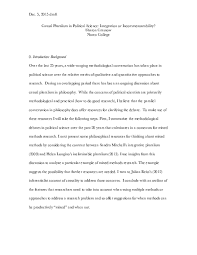 Firstly, a typical research paper may include definitive. Pdf Causal Pluralism In Political Science Integration Or Incommensurability Sharon Crasnow Academia Edu