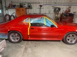 Image result for Vermilion 1990 Mustang