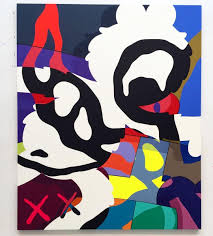 Abstrait On Instagram Very Cool Abstract Painting By Kaws Abstract Color Colorful Colorinspo Design Art Instapic Arte Arte Geometrico Arte Del Mundo