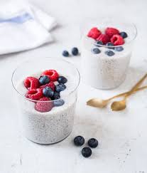 Pouding Au Chia Et Aux Fruits Recipe Chia Pudding Food Desserts