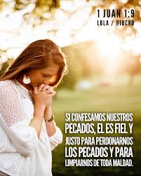 1 Juan 1:9 #LBLA #MASDETIenmi #Versículo #Biblia #Dios