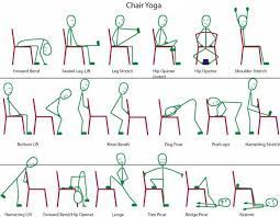 This book amazes me with all the different ways the chair can be used. Chair Desk Yoga The Graduate School