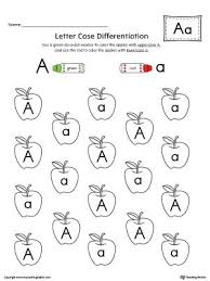 All worksheets only my followed users only my favourite worksheets only my own worksheets. Letter Case Recognition Worksheet Letter A Preschool Worksheets Letter Worksheets For Preschool Alphabet Worksheets Preschool