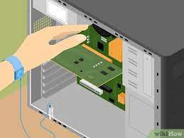 If you mean making a graphics card like asus/msi ect. How To Change A Graphics Card With Pictures Wikihow