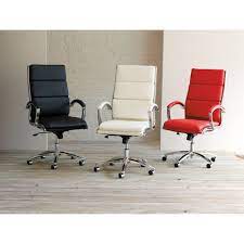 Alera neratoli series slim profile guest chair, black soft leather, chrome frame. Alera Alera Neratoli High Back Slim Profile Chair Supports Up To 275 Lbs White Seat White Back Chrome Base Kss Enterprises