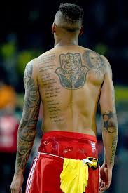 According to his tattooist roberto lopez: Das Sind Die Tattoos Der Fussballstars Gq Germany