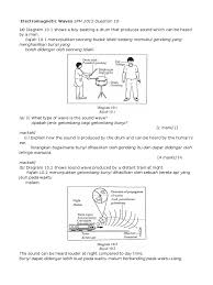 Pelembapan panitia fizik samura 5 modul fizik tingkatan 5 bab 1 : Latihan Kertas 2 Bhgn B Dan C Gelombang Pemancar Suara