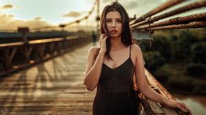 Find images of black background. Girl Black Dress Hairs In Face 4k Hd Girls 4k Wallpapers Images Backgrounds Photos And Pictures