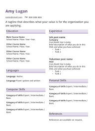 Browse our templates, then easily build and share your resume. Free Resume Template In Word 4 Ideascv