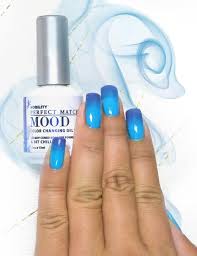 lechat mood gel polish a bit chilly mpmg05 mood gel polish