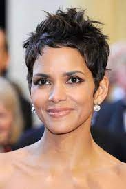 Halle berry short curly hairstyles. Pin On Pixies