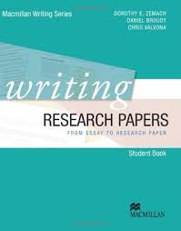 It is well known fact that writing a research paper is hard. Writing Research Papers From Essay To Research Paper By Dorothy Zemach