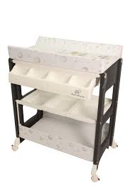 Clean clothes and diaper to change into. Babechamp Supreme Baby Changing Table Baby Changing Unit Bath Baby Changing Station With Baby Storage Organizers And Bath Tub Penguins Snowman Buy Online In Faroe Islands At Faroe Desertcart Com Productid