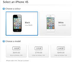 Instead it gave me this message: Update Unlocked Iphone 4s Prices In Canada Revealed At 649 749 849 Iphone In Canada Blog