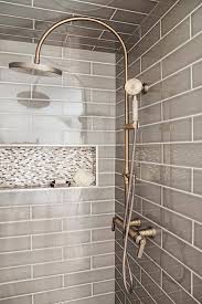 We love the contrast between dark, sultry shades and neutral mosaics in the shower space in this contemporary space. 32 Best Shower Tile Ideas And Designs For 2021