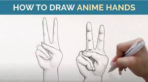 Check spelling or type a new query. How To Draw Anime Hands Step By Step Tutorial Female And Male Peace Sign Youtube