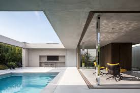 This was done to mimic the high end boutique hotels the. Poolhouse O Steven Vandenborre Archdaily