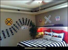 Train Theme Bedroom Ideas Transportation Bedroom Decorating Ideas Jpg 604 448 Pixels Train Theme Bedrooms Train Bedroom Bedroom Themes
