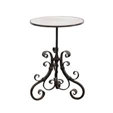 Check out our pedestal table selection for the very best in unique or custom, handmade pieces from our furniture shops. 1870s Italian Wrought Iron Pedestal Side Table With Mirrored Top And Scrolls English Accent Antiques