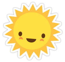 Cute Kawaii Sun Cartoon Character Sticker By Mhea Kids Art Projects Cartoon Sun Drawing For Kids