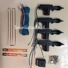 Type :kit 8/24net dc motor 800kg. Jual Central Lock Art Racing Set Hitam Kunci Sentral 4 Pintu Mobil Otomatis Jakarta Barat Teman Variasi Mobil Tokopedia