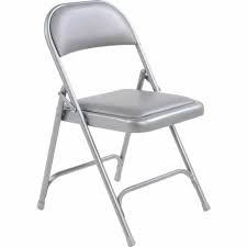 Item 192243 cosco classic collection resin folding chair, white/white, pack of 8. Virco 168 Vinyl Padded Metal Folding Chair The Furniture Family