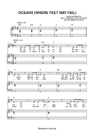 Each graded piano arrangement in our collection is carefully selected and designed to be engaging and fun. Oceans Sheet Music Hillsong United Piano Sheet Music Free Piano Sheet Music Pdf Violin Sheet Music