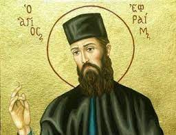 Πεντακόσια περίπου χρόνια έχουν περάσει, από τό 1426 , όταν στίς 5 μαϊου αγαρηνοί πειρατές, εισβάλλοντας στό μοναστήρι τών αμώμων, στόν λόφο τής νέας μάκρης, παλούκωσαν μέ. Agios Efraim N Makrhs 8a Kanw Polla 8aymata Prin El8oyn Ta Megala Deina