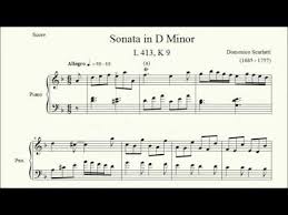Bwv 1001 to bwv 1040. Sonata In D Minor L 413 K 9 Domenico Scarlatti Piano Repertoire 9 Youtube