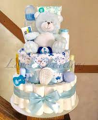 Baby Boy Diaper Cake Baby Diaper Cake Boy Diaper Cake Boy Baby Boy Diapers