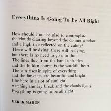 At christmas, lights burn brighter, and friendly hugs get even tighter. Poem A Day Everything Is Going To Be All Right The Poetry Book Society