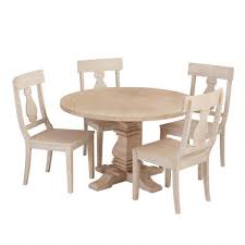 We've been looking high and low for chairs to go with the farm table, (posted here). Blonde Wood Arcadia Dining Collection World Market