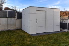 Designer Gartenhaus In Augsburg Gersthofen By Design Garten Germany Hpl Farbe Weiss Niemals Streichen Design Gartenhaus Gartenhaus Moderner Schuppen