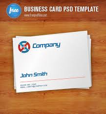 Business card comes in 4 color schemes; Business Card Psd Free Psd Files