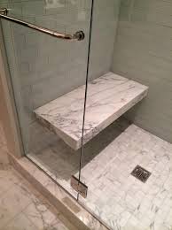 Floating Seat At End Of Master Shower Shower Bench Shower Seat Modern Bathroom Decor