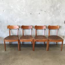 Upon purchase it is fixed so it's free of watermarks, chips. Mid Century Modern Walnut Drexel Declaration Dining Chairs