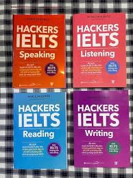 Combo 4 cuốn Hacker IELTS