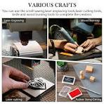 Amazon.com: Tondiamo 356 Pcs Laser Engraving Material kit ...