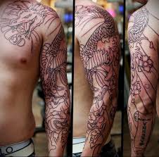 100 dragon sleeve tattoos for men. Dragon Sleeve Tattoo 23 01 2020 035 Dragon Tattoo Tattoovalue Net Tattoovalue Net