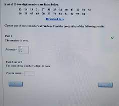 Brazil hosts first edition of cropster profiles event at ocabral cafe. A Set Of 25 Two Digit Numbers Are Listed Below 13 14 Chegg Com